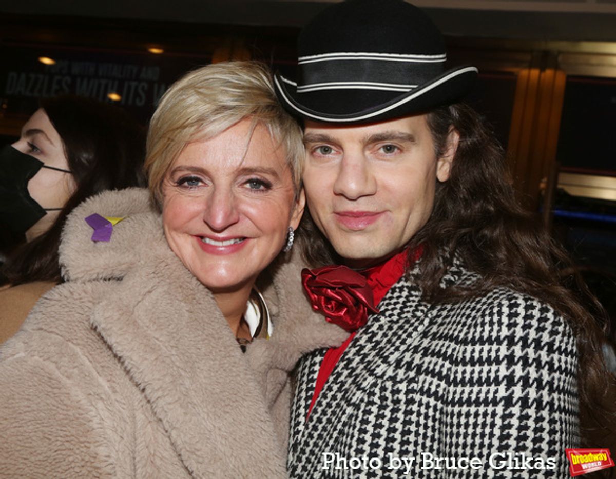 Director Marianne Elliott and Jordan Roth at 
