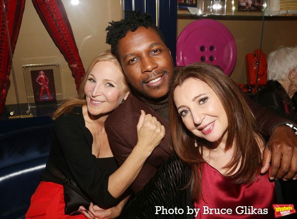 Jennifer Westfeldt, Leslie Odom Jr and Donna Murphy at The Blue Room at Civilian Hote Photo
