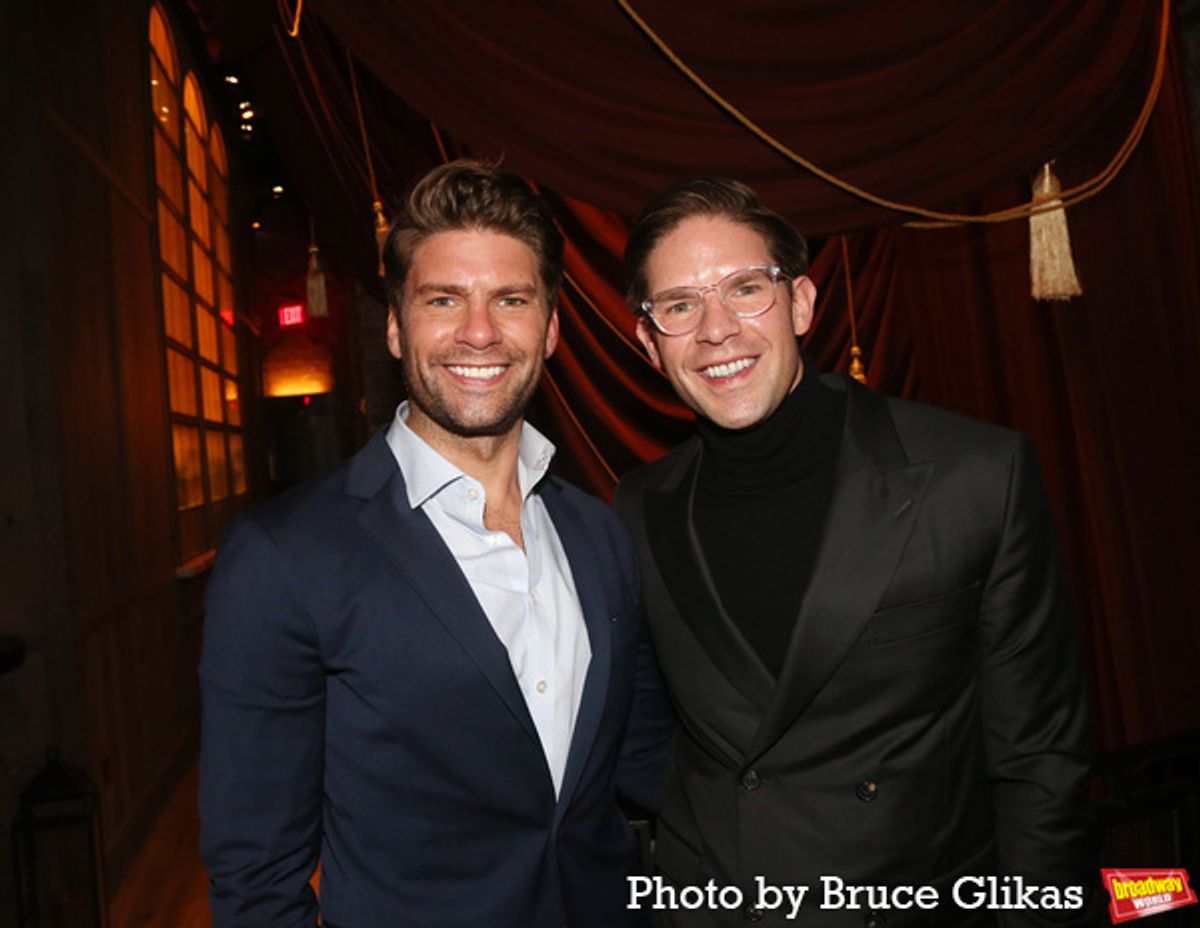 Christopher DiLella and Frank DiLella at The Blue Room at Civilian Hotel After Party at 