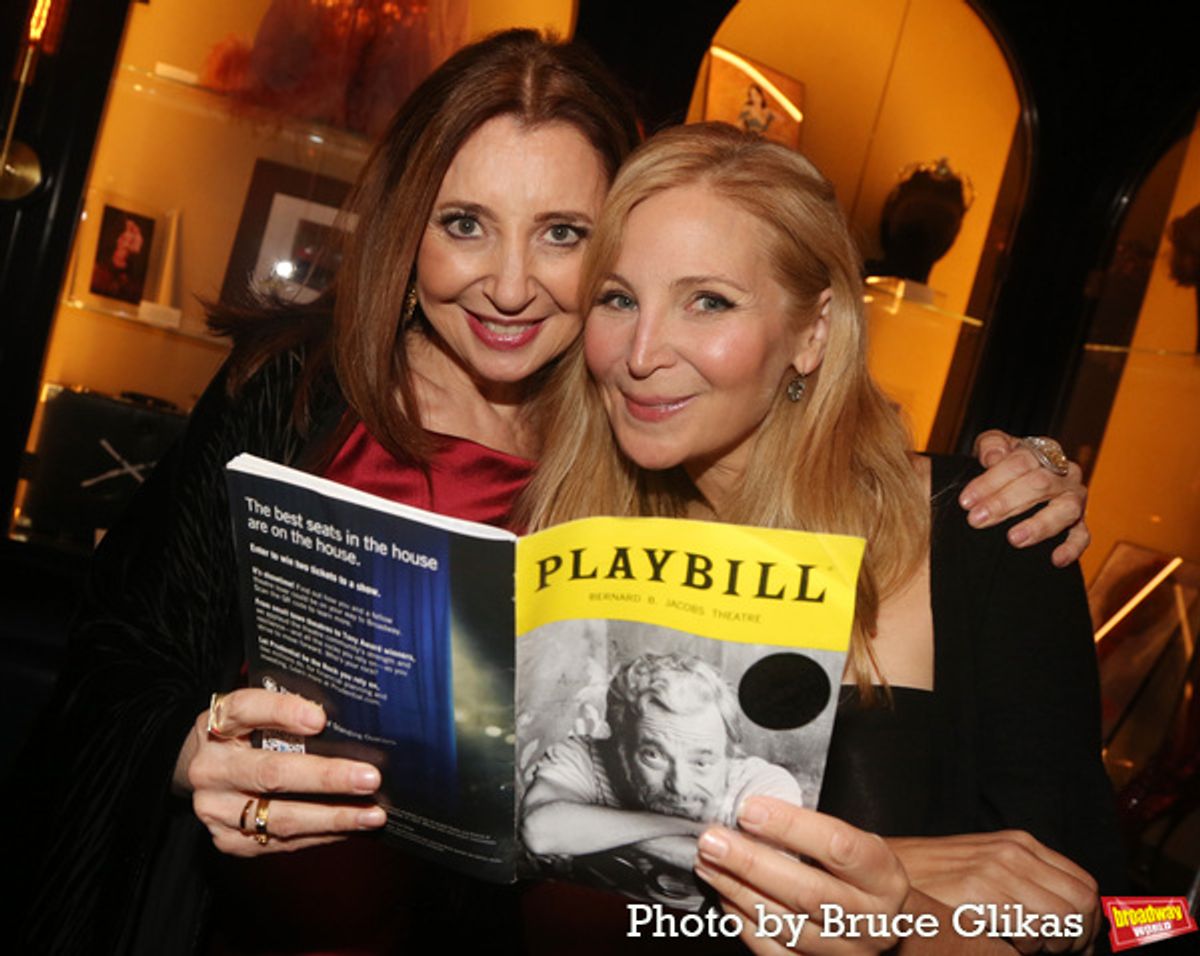 Donna Murphy and Jennifer Westfeldt at The Blue Room at Civilian Hotel After Party at 