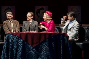 Robert Sella, Harry Hadden-Paton, Carmen Cusack and Tony Yazbeck  Photo