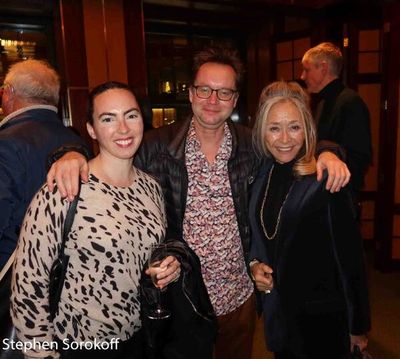 Cynthia, Michael Riedel, Eda Sorokoff Photo