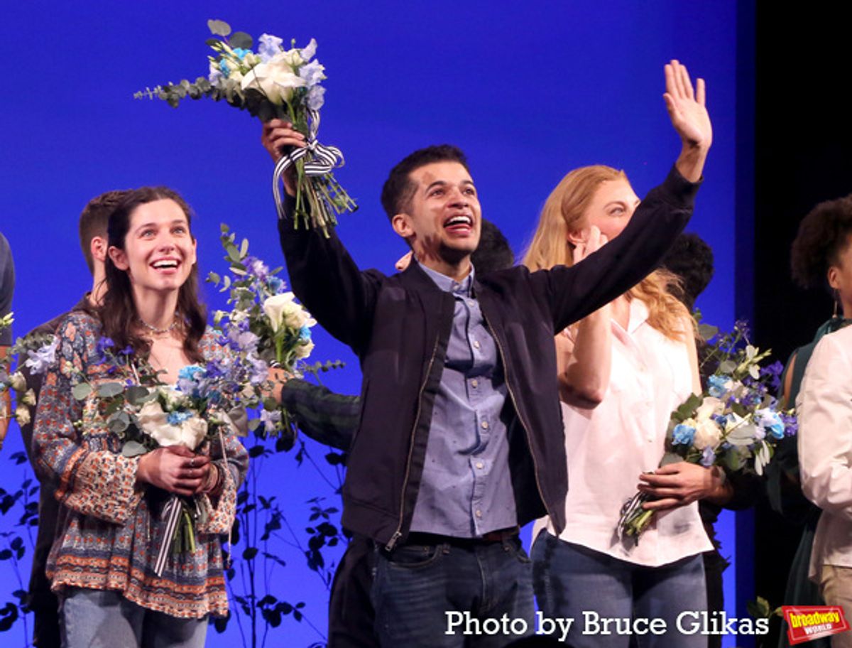 Gabrielle Carrubba and Jordan Fisher at 