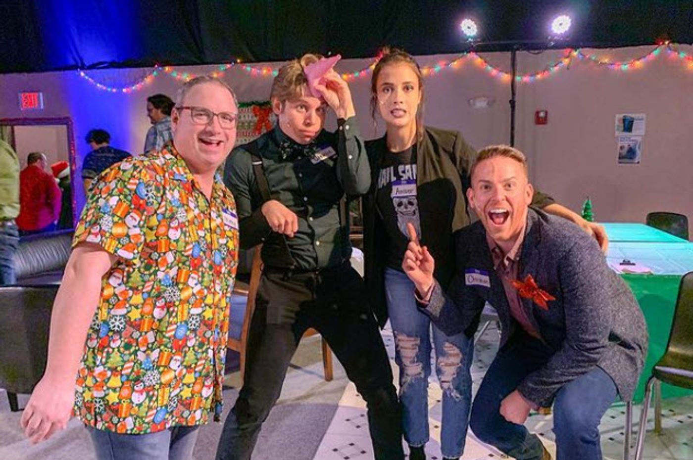 Review: THE OFFICE HOLIDAY PARTY MUSICAL EXTRAVAGANZA SHOW at Renaissance Theatre Company  Image