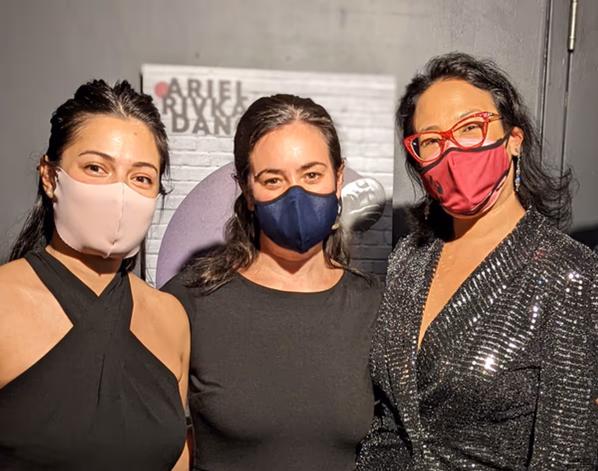 Deborah Corrales, Ariel Rivka Grossman, and Giselle Huron. at 