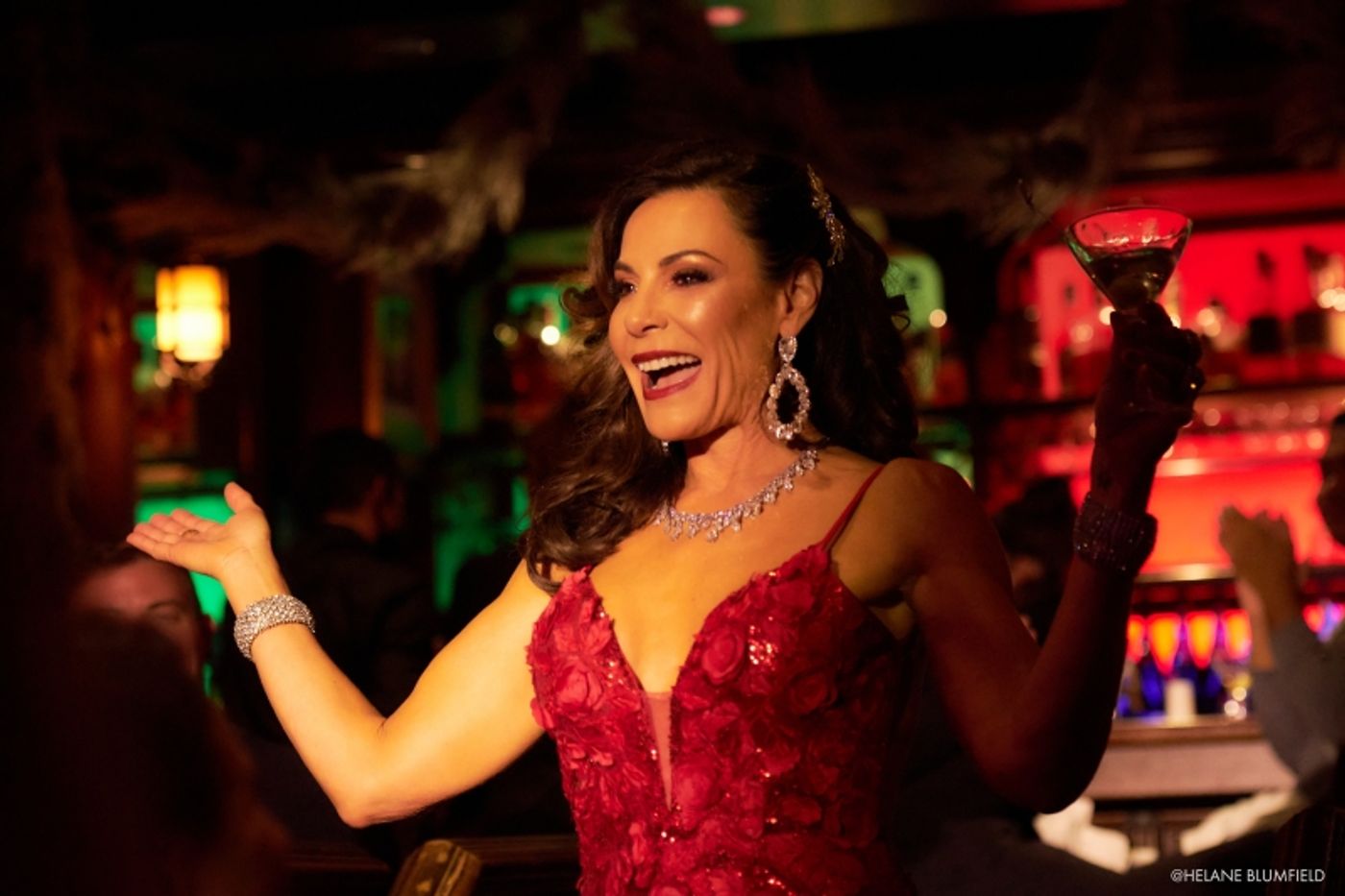 Photo Flash: Luann de Lesseps A VERY COUNTESS CHRISTMAS! at Feinstein's/54 Below Caught In The Act by Helane Blumfield Photo Flash: Luann de Lesseps A VERY COUNTESS CHRISTMAS! at Feinstein's/54 Below Caught In The Act by Helane Blumfield Image