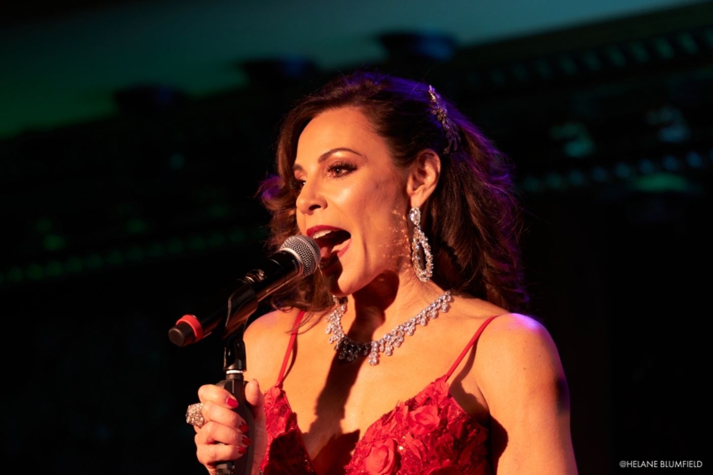 Photo Flash: Luann de Lesseps A VERY COUNTESS CHRISTMAS! at Feinstein's/54 Below Caught In The Act by Helane Blumfield Photo Flash: Luann de Lesseps A VERY COUNTESS CHRISTMAS! at Feinstein's/54 Below Caught In The Act by Helane Blumfield Image