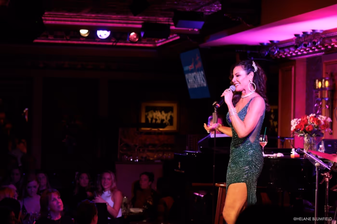 Photo Flash: Luann de Lesseps A VERY COUNTESS CHRISTMAS! at Feinstein's/54 Below Caught In The Act by Helane Blumfield Photo Flash: Luann de Lesseps A VERY COUNTESS CHRISTMAS! at Feinstein's/54 Below Caught In The Act by Helane Blumfield Image