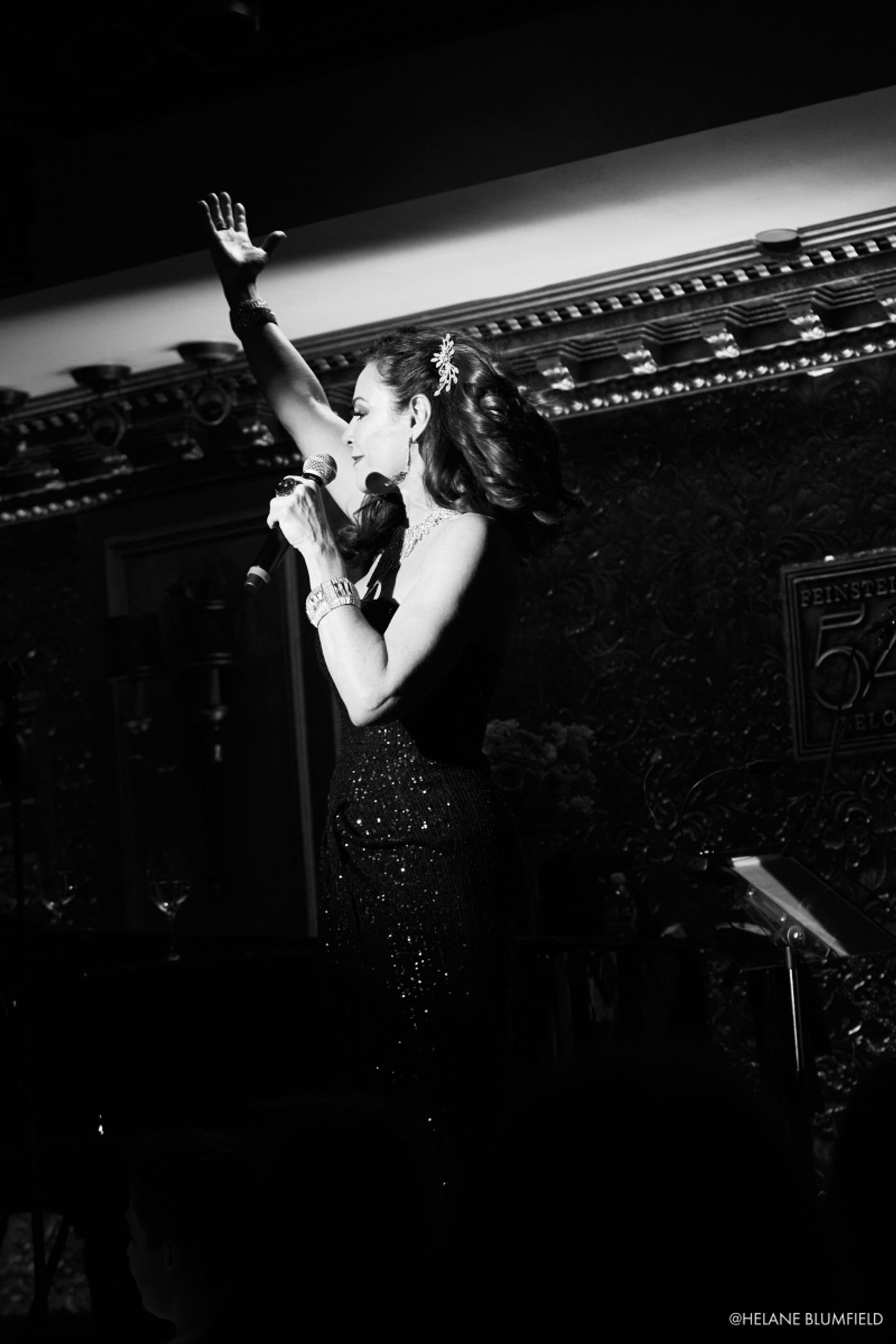 Photo Flash: Luann de Lesseps A VERY COUNTESS CHRISTMAS! at Feinstein's/54 Below Caught In The Act by Helane Blumfield Photo Flash: Luann de Lesseps A VERY COUNTESS CHRISTMAS! at Feinstein's/54 Below Caught In The Act by Helane Blumfield Image