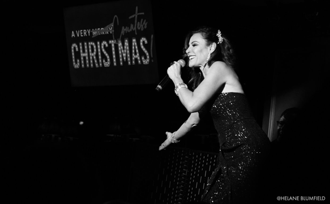 Photo Flash: Luann de Lesseps A VERY COUNTESS CHRISTMAS! at Feinstein's/54 Below Caught In The Act by Helane Blumfield Photo Flash: Luann de Lesseps A VERY COUNTESS CHRISTMAS! at Feinstein's/54 Below Caught In The Act by Helane Blumfield Image