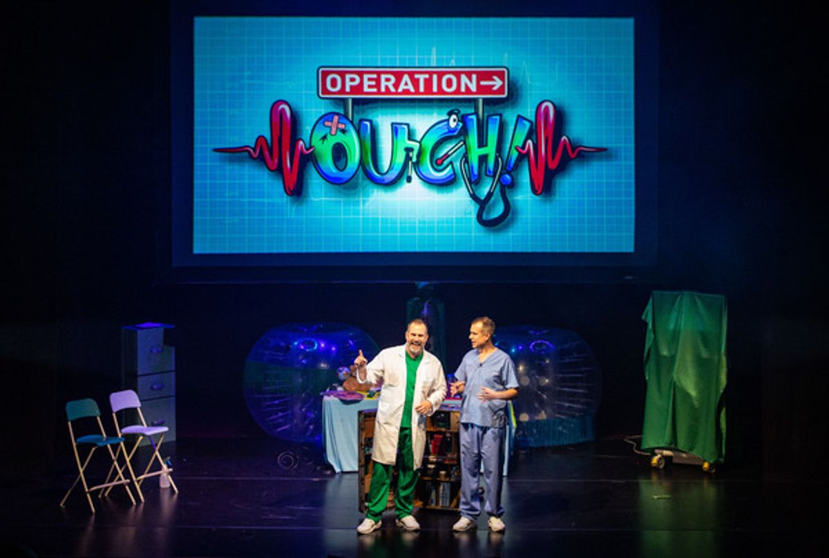 Dr. Xand and Chris van Tulleken at Photos: First Look at OPERATION OUCH! at the Lyric Theatre