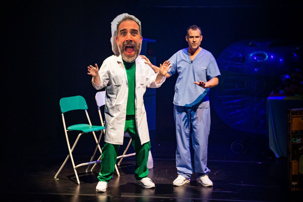Dr. Xand and Chris van Tulleken at Photos: First Look at OPERATION OUCH! at the Lyric Theatre