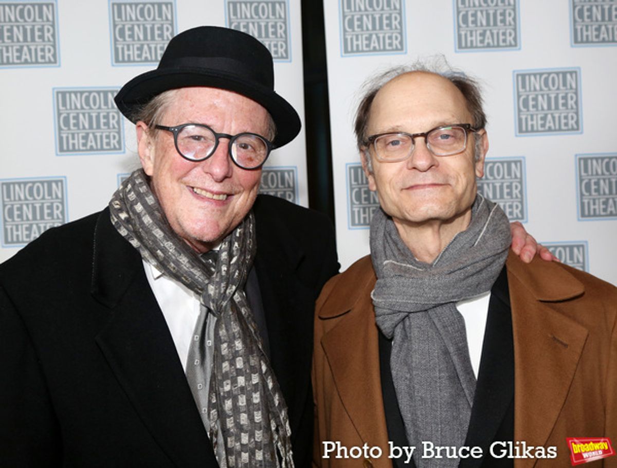 Brian Hargrove and David Hyde Pierce at 