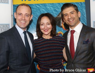 Harry Hadden-Paton, Carmen Cusack and Tony Yazbeck  Photo