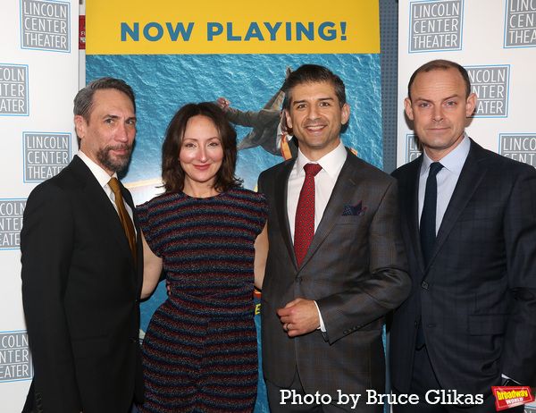 Robert Sella, Carmen Cusack,  Tony Yazbeck and Harry Hadden-Paton  Photo