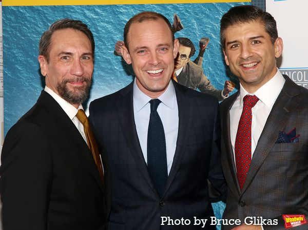Robert Sella, Harry Hadden-Paton and Tony Yazbeck Photo