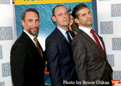 Robert Sella, Harry Hadden-Paton and Tony Yazbeck Photo