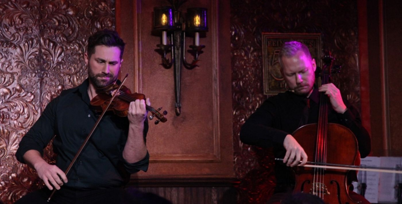 Review: These Well-Strung Boys Whip Out Their Pizzicatos Right On Stage For A WELL-STRUNG CHRISTMAS At Feinstein's/54 Below  Image