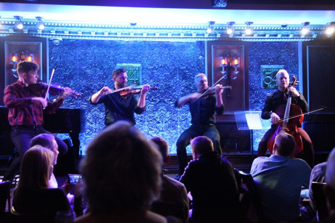 Review: These Well-Strung Boys Whip Out Their Pizzicatos Right On Stage For A WELL-STRUNG CHRISTMAS At Feinstein's/54 Below  Image