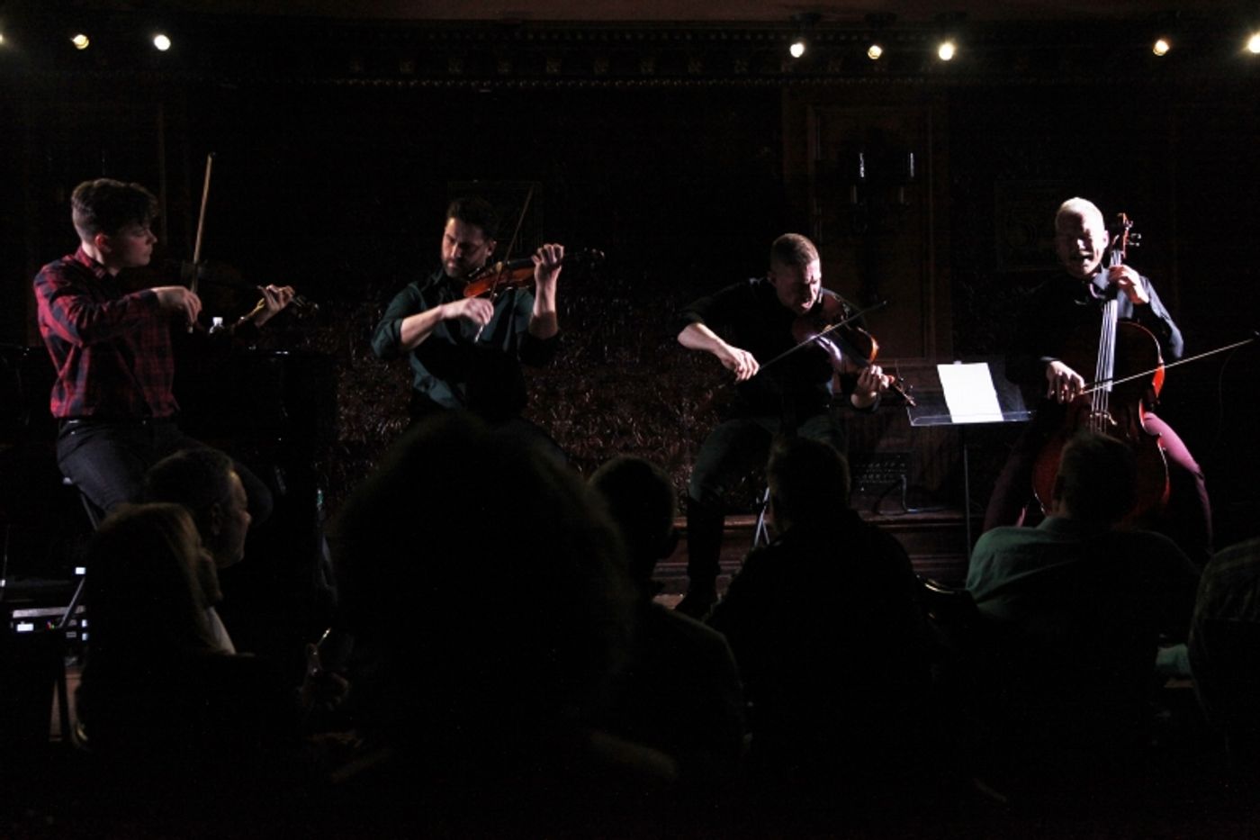 Review: These Well-Strung Boys Whip Out Their Pizzicatos Right On Stage For A WELL-STRUNG CHRISTMAS At Feinstein's/54 Below  Image