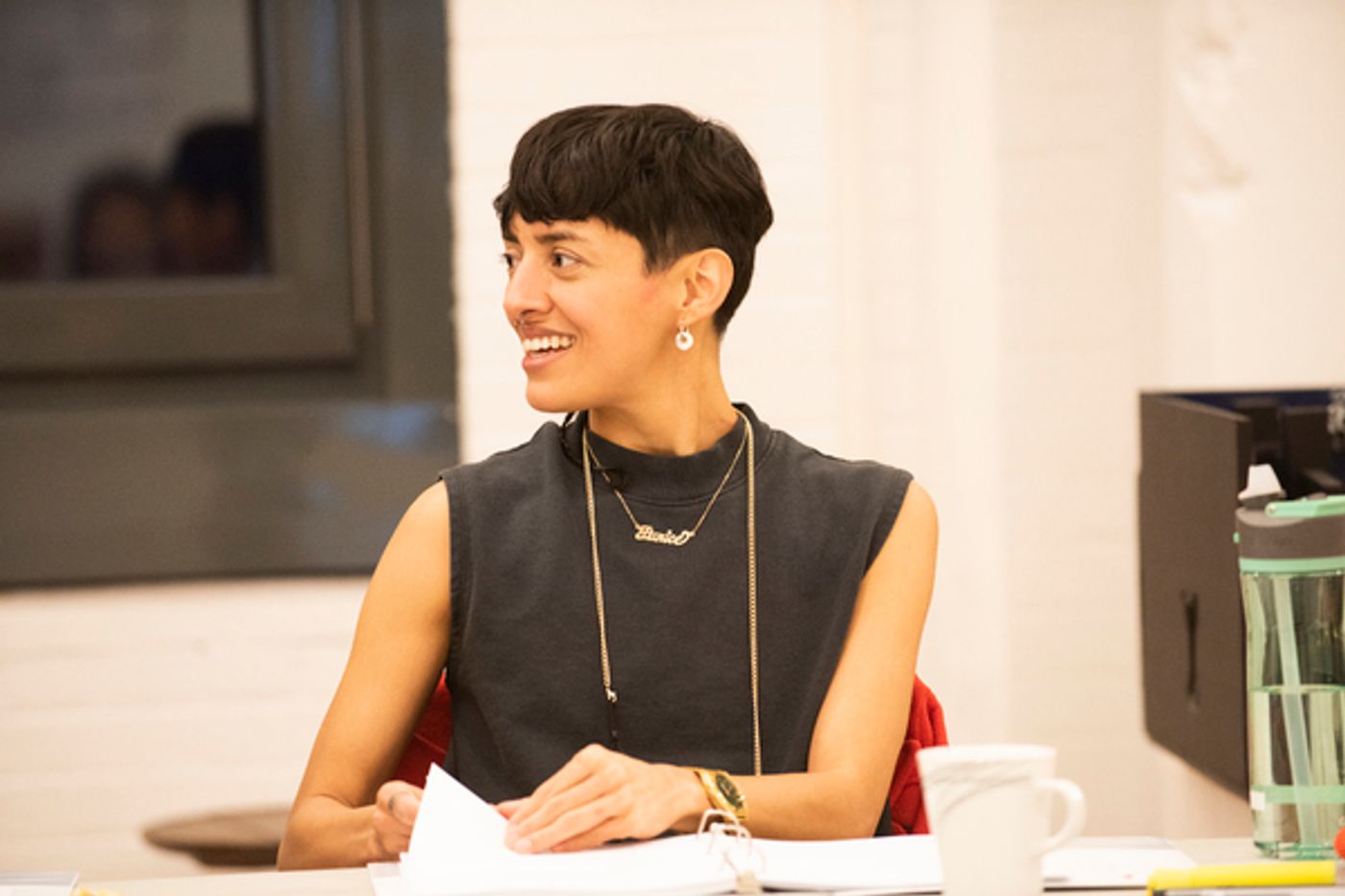 Photos: Go Inside Rehearsals for Atlantic Theater Company's SHHHH  Image