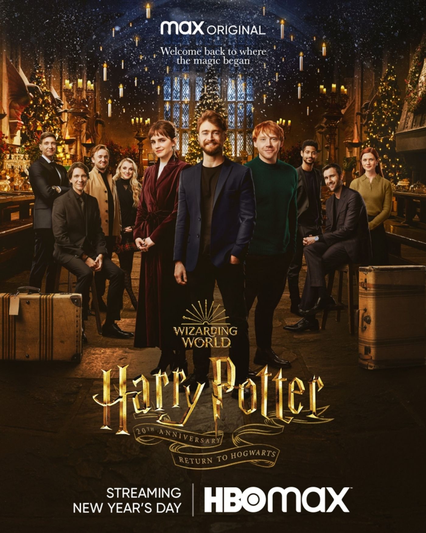 Photo: HARRY POTTER Reunion Special RETURN TO HOGWARTS Poster Revealed  Image