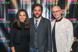 Barbara Manocherian, Josh Radnor, Chris Burney Photo