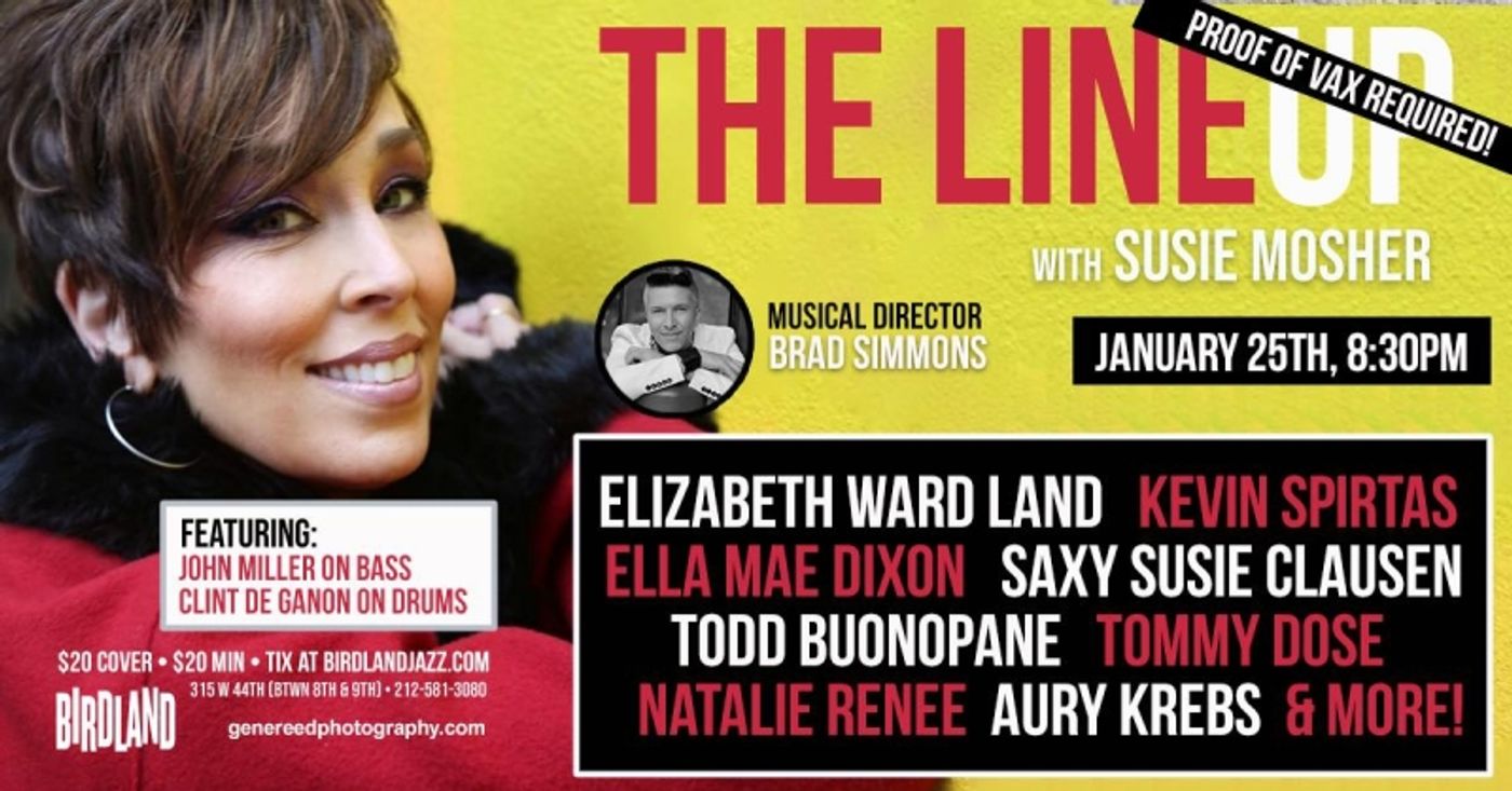 Photo Flash: Mosher's Return To THE LINEUP WITH SUSIE MOSHER at Birdland Theater By Stewart Green Photo Flash: Mosher's Return To THE LINEUP WITH SUSIE MOSHER at Birdland Theater By Stewart Green Image