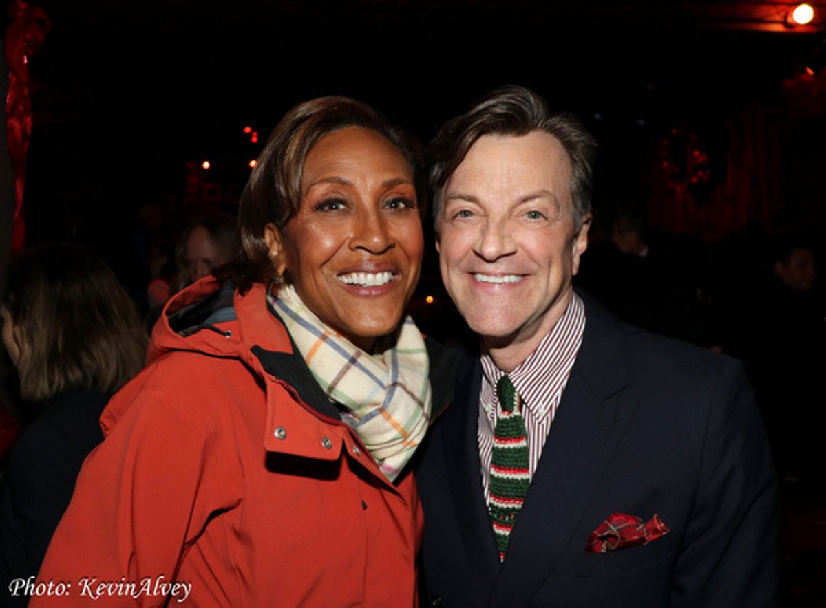 Robin Roberts, Jim Caruso at 