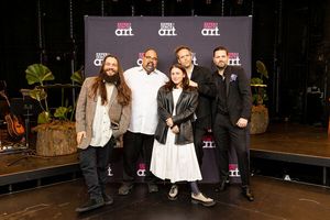 Eren Cannatta, David Freeman Coleman, Caroline Pennell, Justin Tranter and Daniel Cre Photo