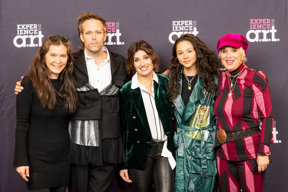 Diane Paulus, Justin Tranter, Idina Menzel, YDE, V at 