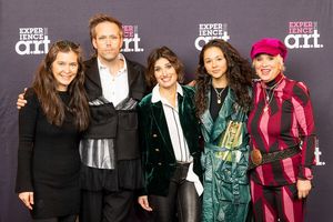 Diane Paulus, Justin Tranter, Idina Menzel, YDE, V Photo