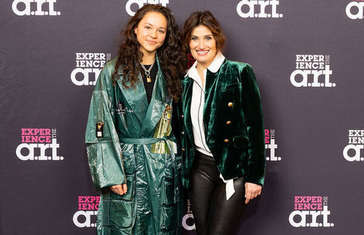 YDE and Idina Menzel  at 