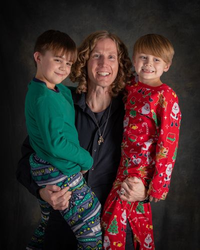 Jonathan Fadner, Jack Fadner and Charlemagne Fadner Photo