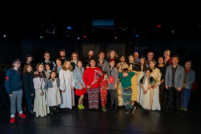 The Ghosts All Around You Full Company Photo