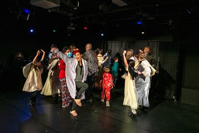 The Ghosts All Around You Full Company Bows Photo