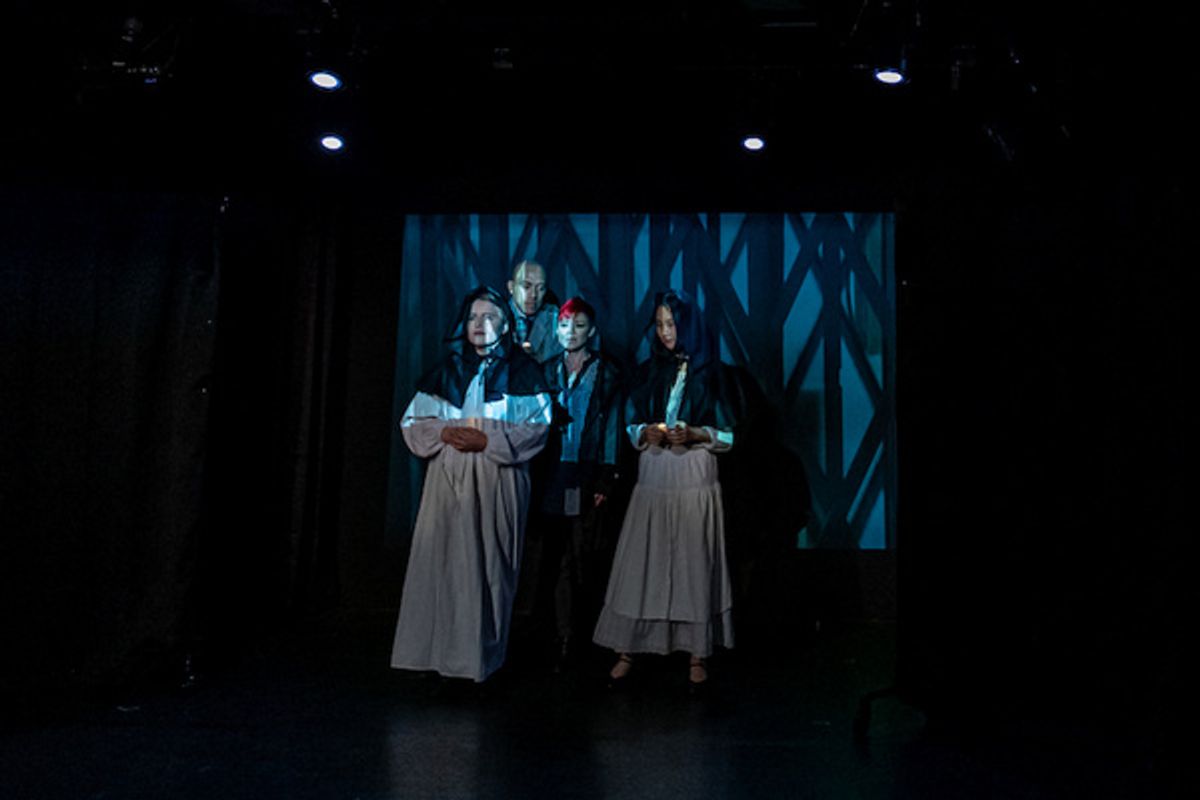 Kimbirdlee Fadner, Kay Clark, Gabriel Portuondo and Louise Wang  at 