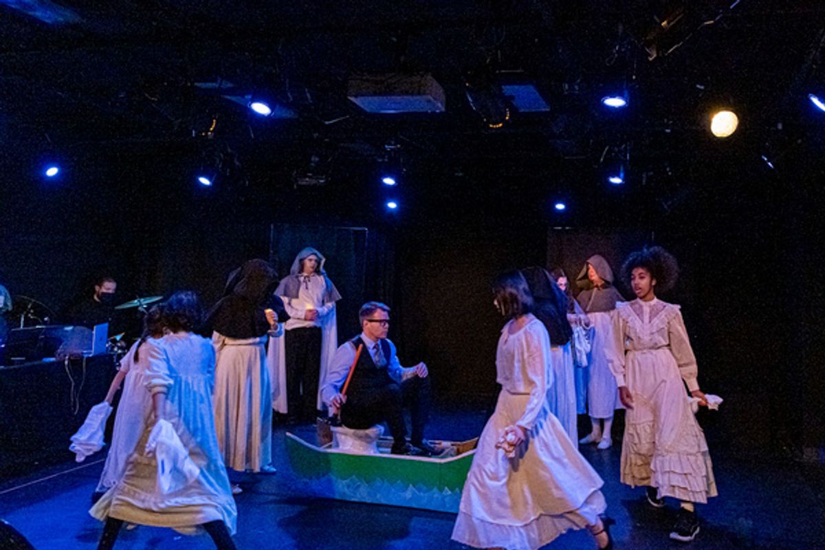 Potty Boat Russ Cusick (Potiphar Stingyas) and Full Company at Photos: First Look at the Cast of THE GHOSTS ALL AROUND YOU Opening At MSTDA