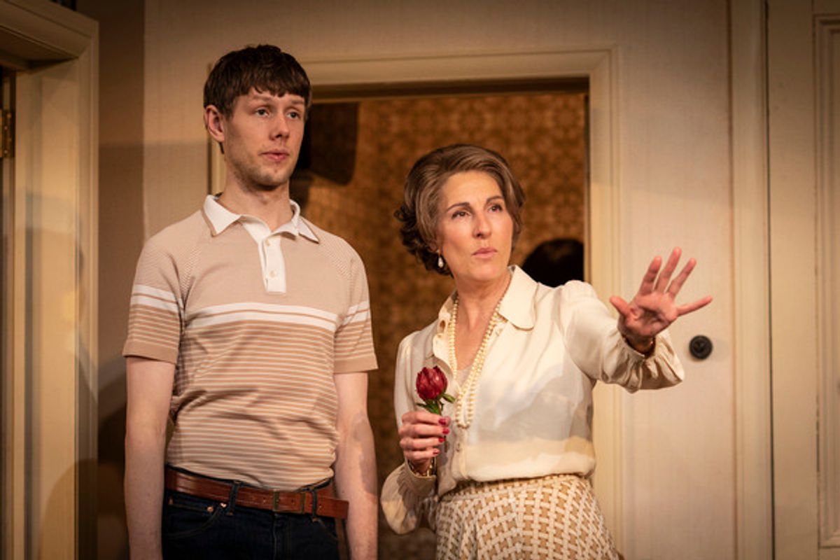 Josh Finan, Tamsin Greig at 