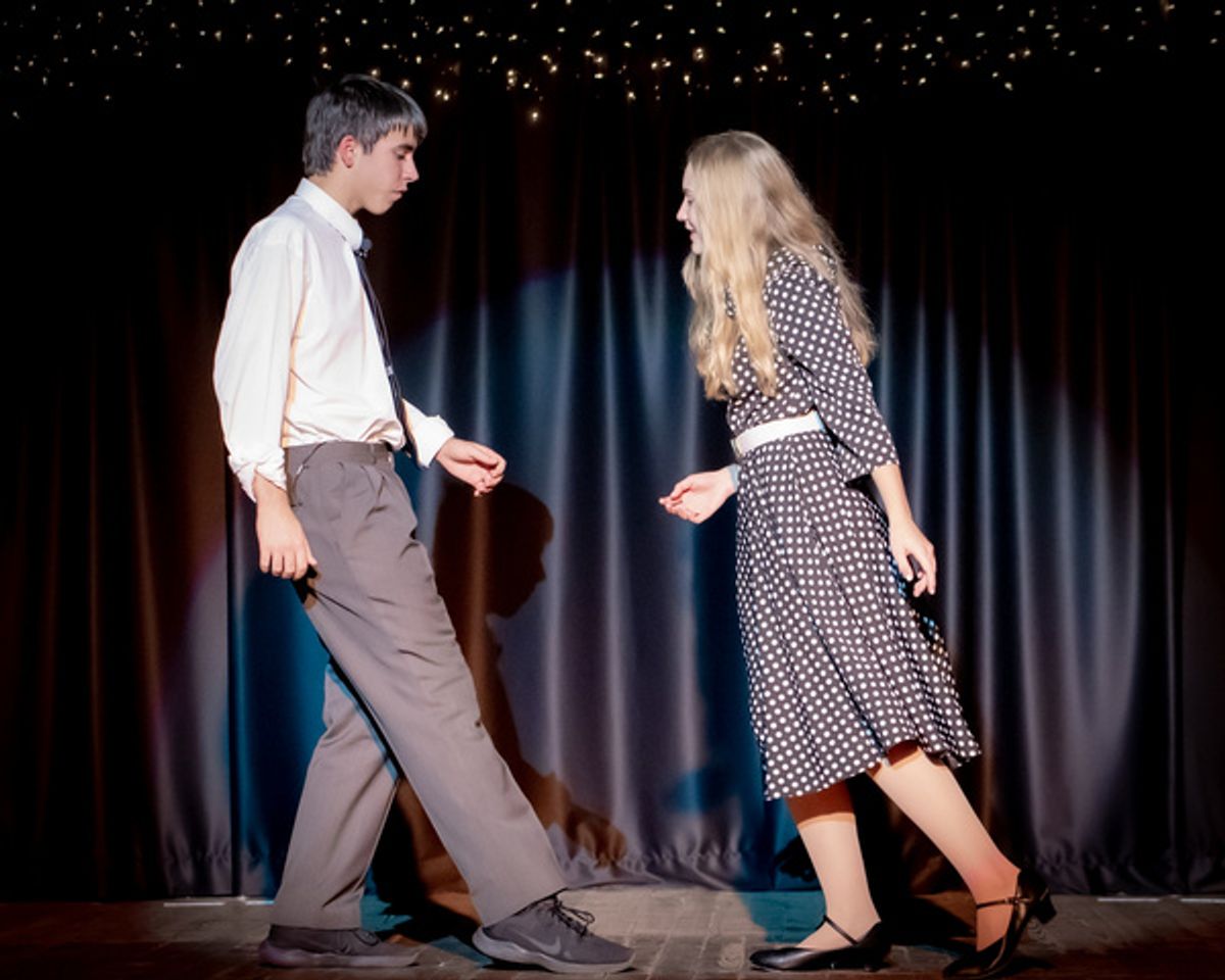 George and Mary at the dance at Photos: First Look At VPCT's IT'S A WONDERFUL LIFE