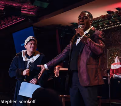Norm Lewis & Audience member Photo