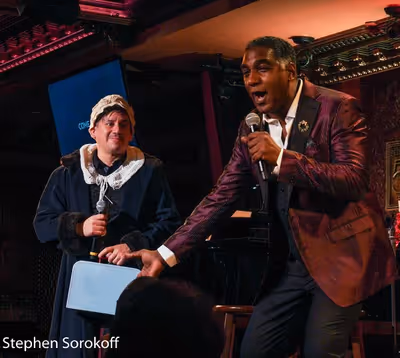 Norm Lewis & Audience member Photo