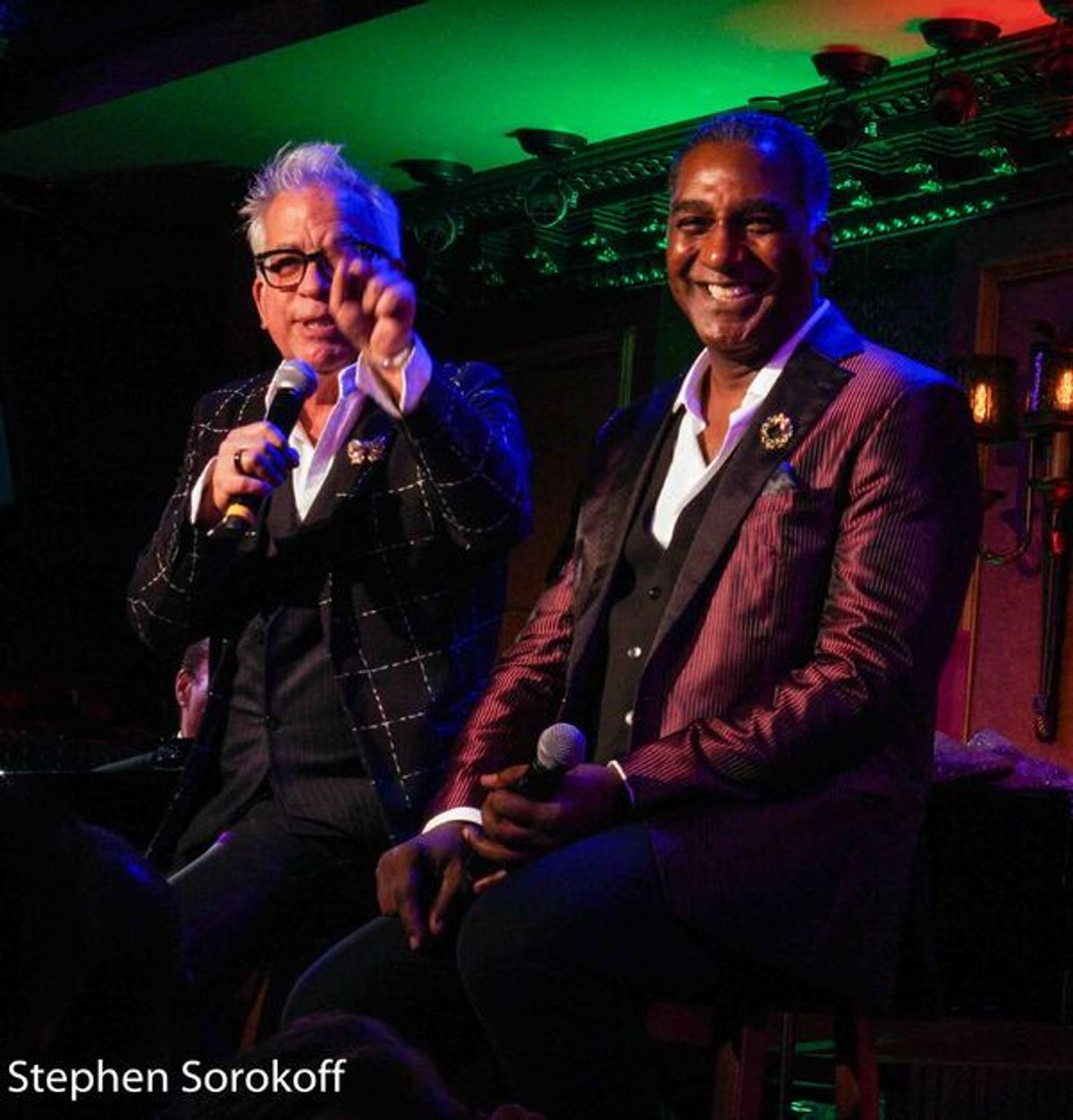 Richard Jay-Alexander & Norm Lewis at 