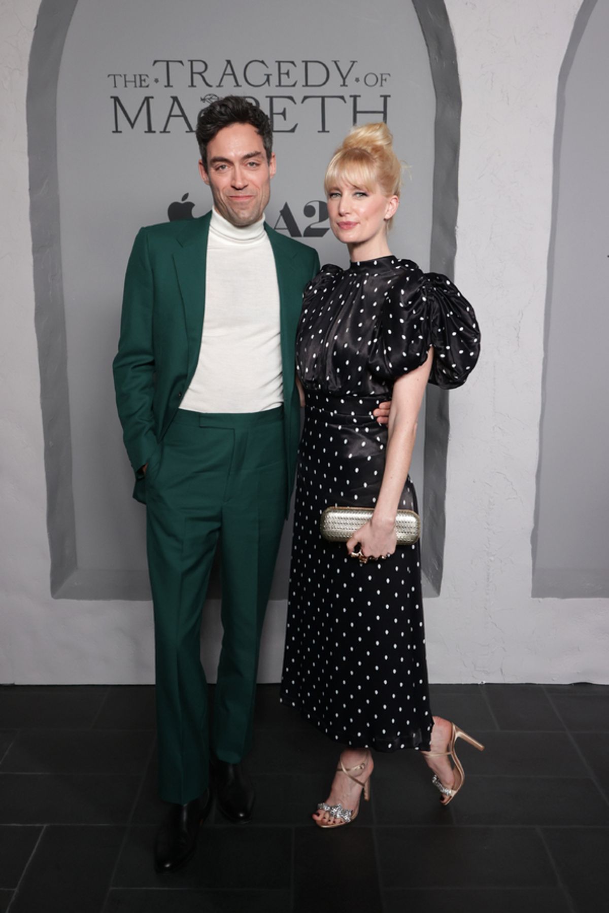 Alex Hassell and Emma King at 