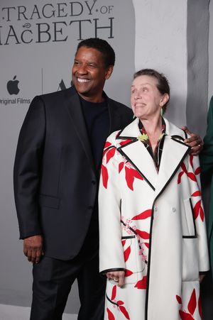 Denzel Washington and Frances McDormand @ BroadwayWorld Denzel Washington and Frances McDormand Photo