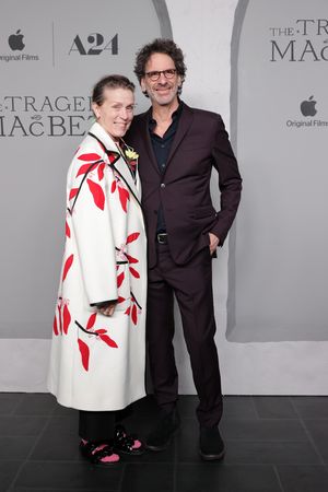 Frances McDormand, Producer, and Joel Coen @ BroadwayWorld Frances McDormand, Producer, and Joel Coen Photo