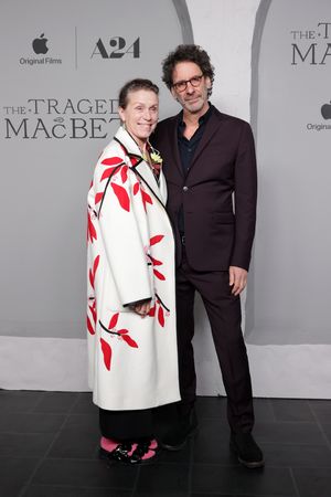 Frances McDormand, Producer, and Joel Coen @ BroadwayWorld Frances McDormand, Producer, and Joel Coen Photo