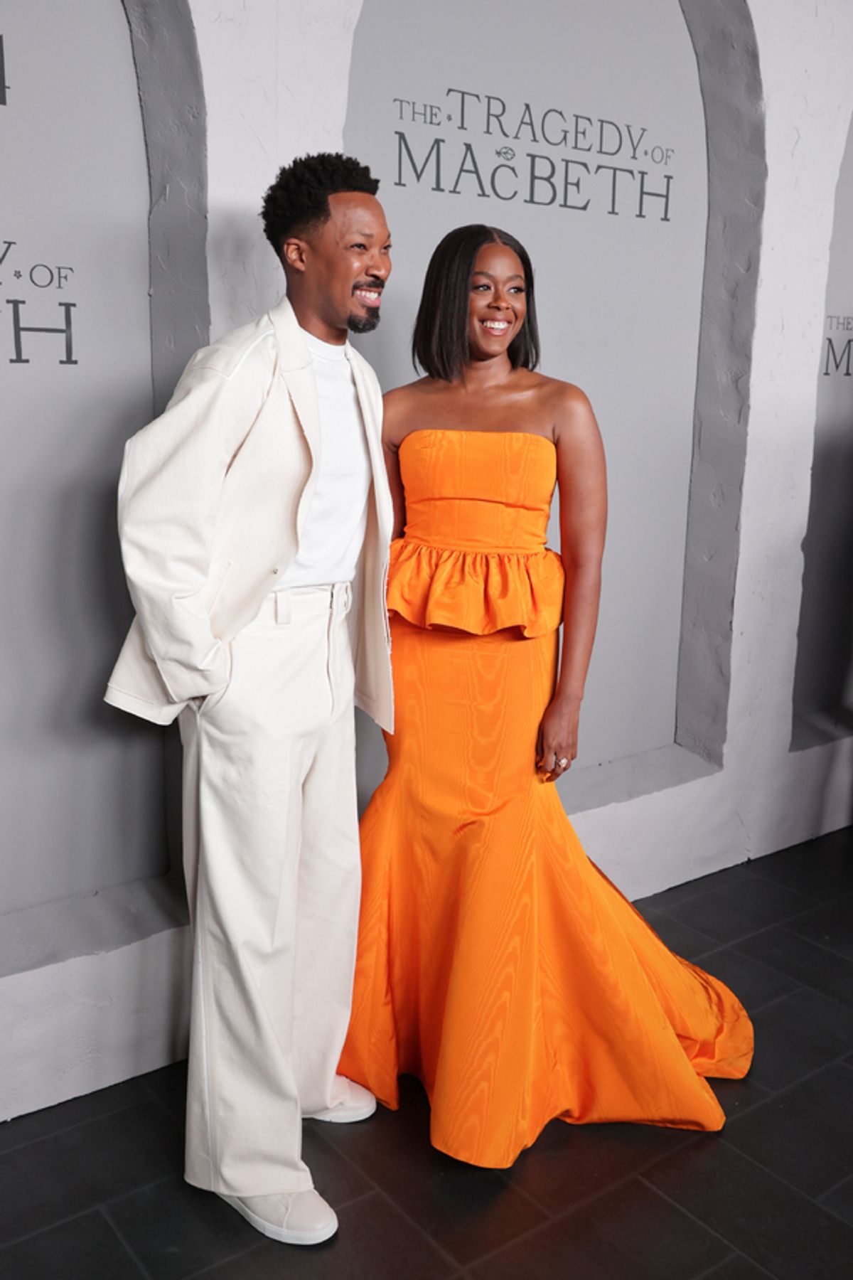 Corey Hawkins and Moses Ingram at Photos: Joel Coen's THE TRAGEDY OF MACBETH Premieres in LA