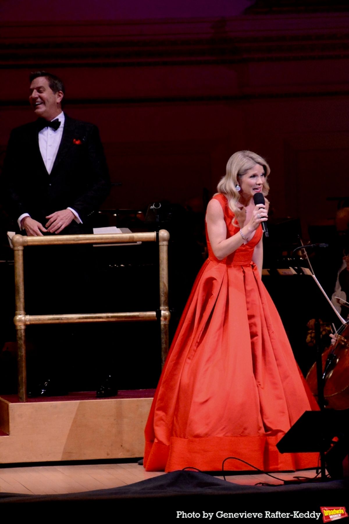 Steven Reineke and Kelli O'Hara at 