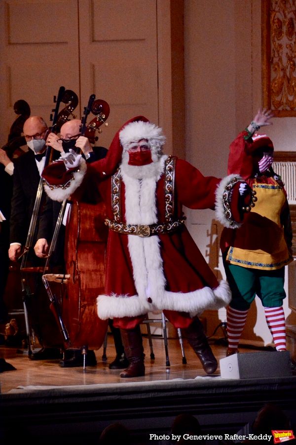Santa Claus and Pecan Pie Photo